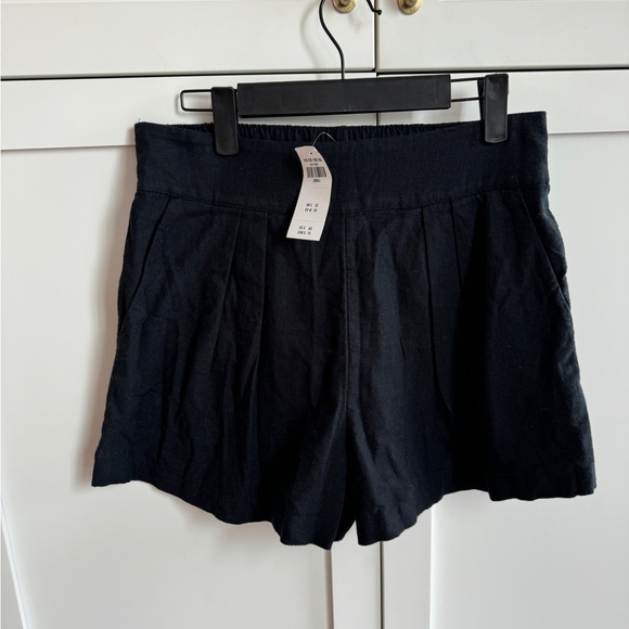 Abercrombie & Fitch Linen Shorts - Sz Small NWT - Picture 2 of 4